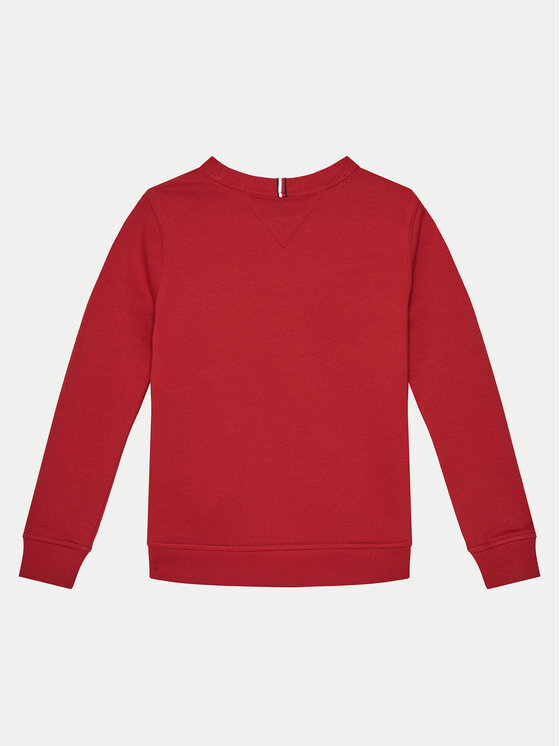 Tommy Hilfiger Tommy Hilfiger Pulóver KB0KB09315 Piros Regular Fit