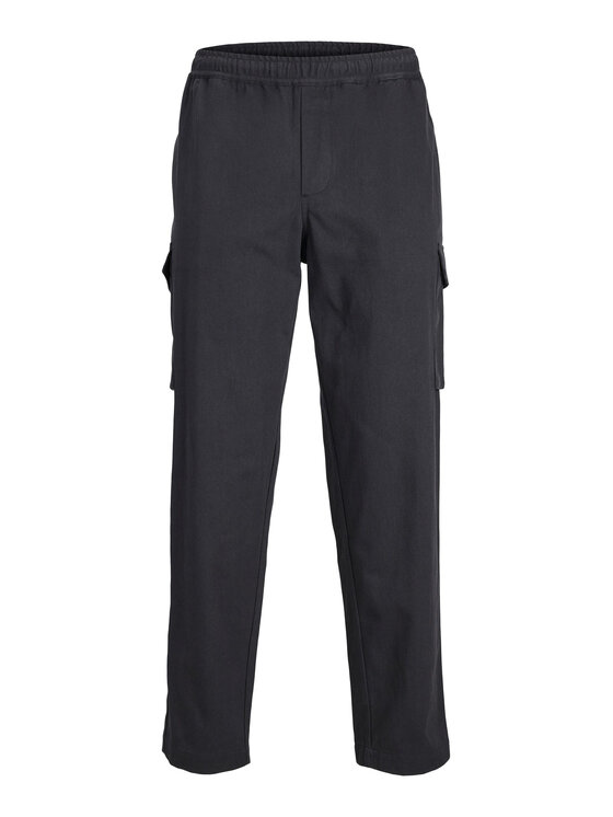 Jack&Jones Jack&Jones Auduma bikses 12237534 Melns Wide Leg