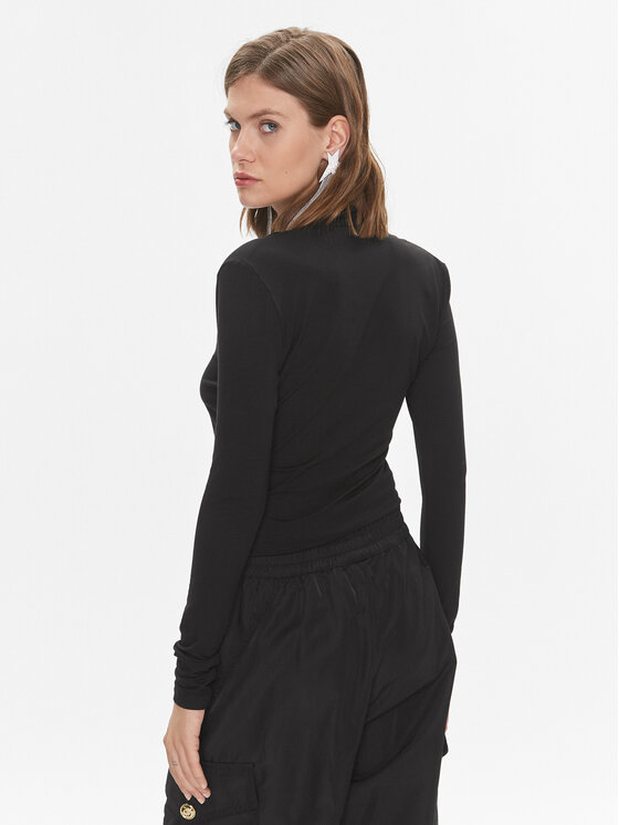 PINKO Pinko Bluza 102363 A1DE Črna Slim Fit