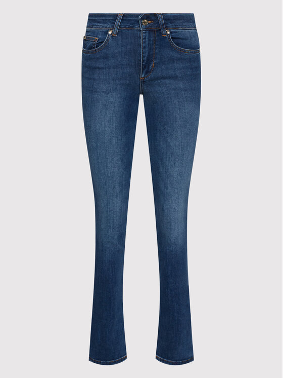 Liu Jo Liu Jo Jeans hlače UXX028 D4186 Modra Skinny Fit