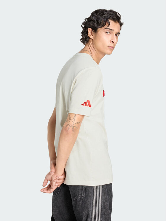 adidas adidas Koszulka techniczna Ajax Amsterdam US Biały Regular Fit