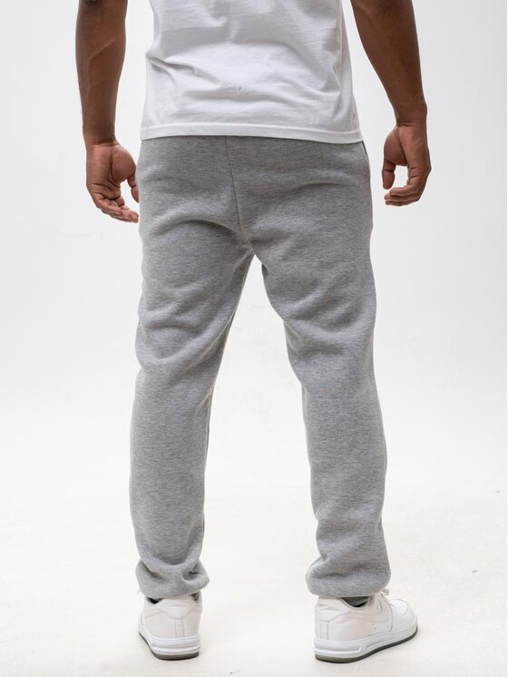 Jigga Wear Jigga Wear Spodnie dresowe Dresy Męskie Szare Jigga Trap Logo XXL Szary Regular Fit