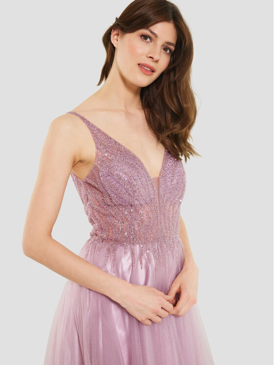 Swing Swing Abendkleid 5AD19900 Rosa Regular Fit