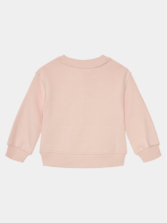 Tommy Hilfiger Tommy Hilfiger Džemperis Essential Cnk Sweatshirt KG0KG08094 Rožinė Regular Fit