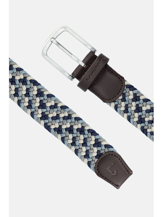 Lancerto Lancerto Pasek Męski Pleat PS090124000010 Kolorowy