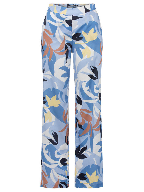Olsen Pantaloni din material 14002059 Kaki Regular Fit 14002059 imagine noua