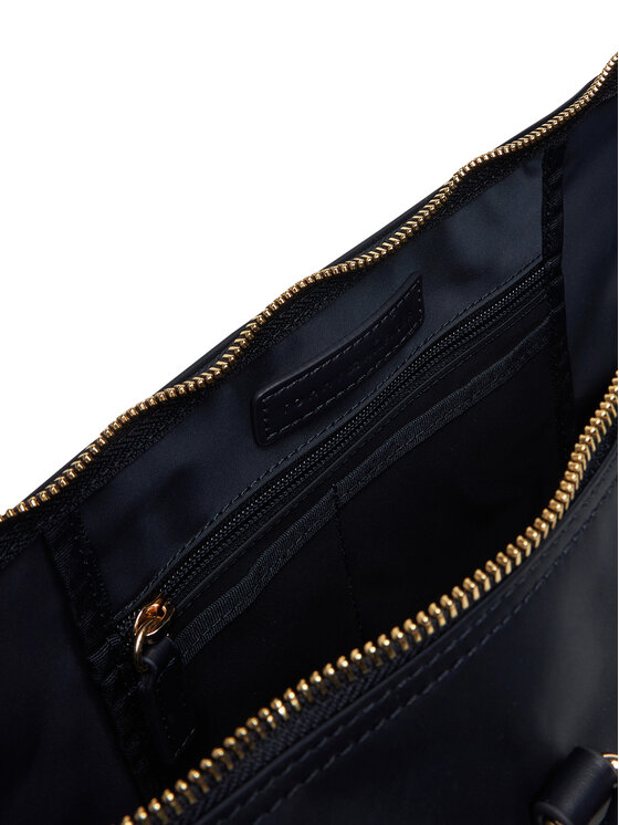 Tommy Hilfiger Tommy Hilfiger Táska Poppy Tote Corp AW0AW17205 Sötétkék
