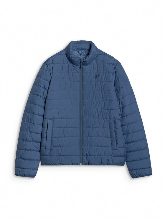 4F 4F Kurtka puchowa 4FWAW25TDJAM597-32S Niebieski Reglan Fit