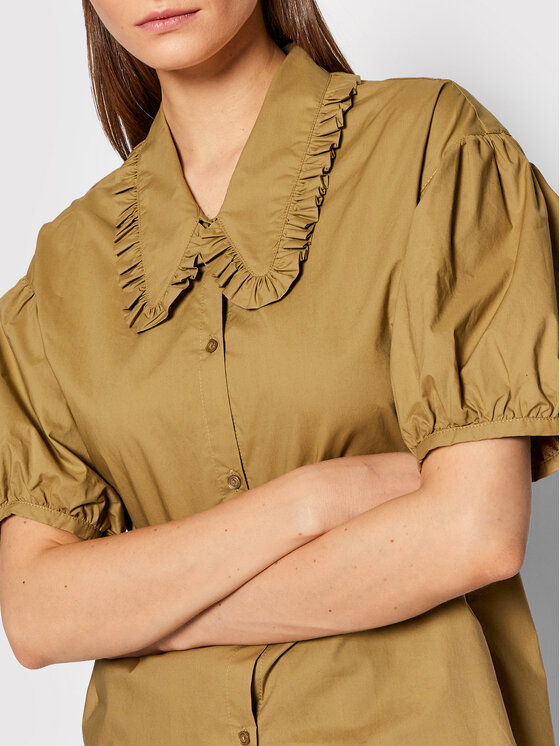 Herskind Herskind Krekls Irie 4256610 Brūns Regular Fit