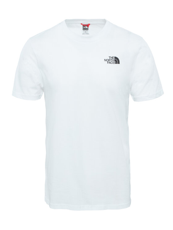 The North Face The North Face T-Shirt Simple Dome NF0A2TX5 Biały Regular Fit