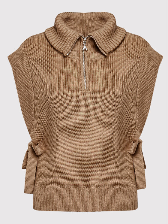 Patrizia Pepe Patrizia Pepe Жилет 2M4156/A9O3-B729 Коричневий Regular Fit