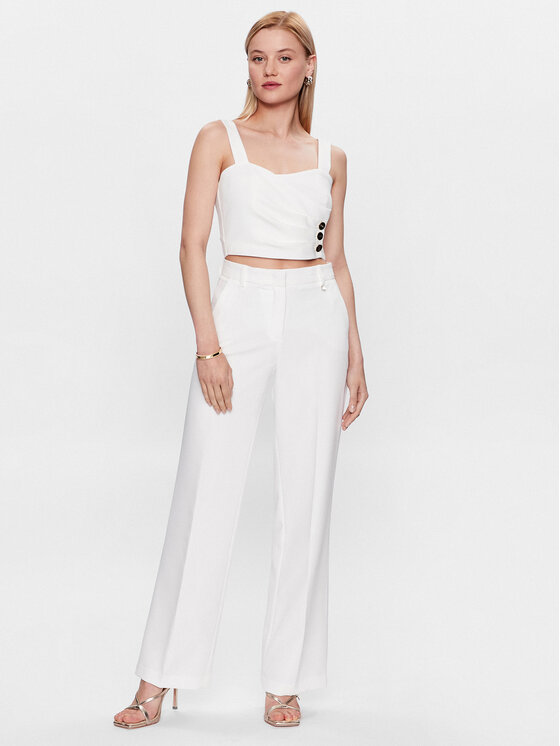 Liu Jo Liu Jo Top CA3095 T2200 Bianco Regular Fit