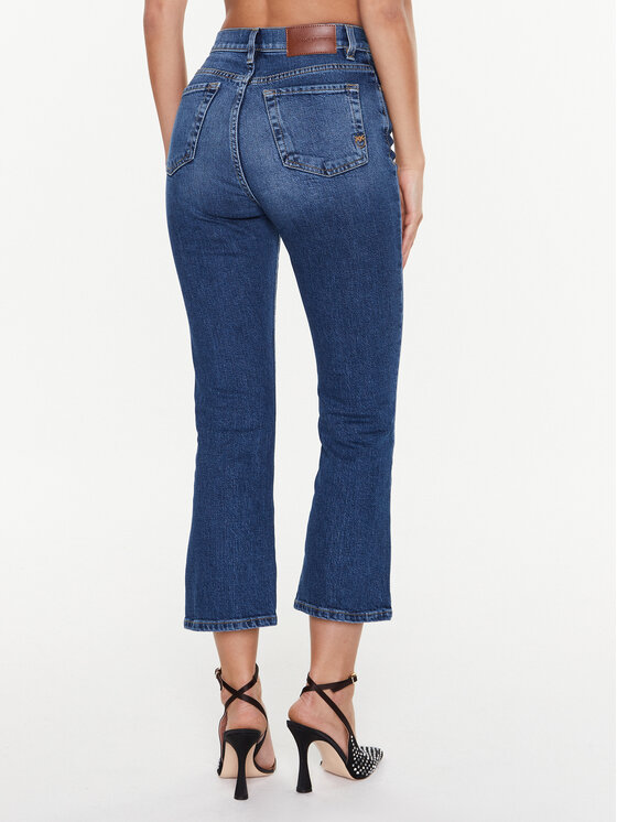 PINKO Pinko Blugi 100115 A0FM Albastru Bootcut Fit