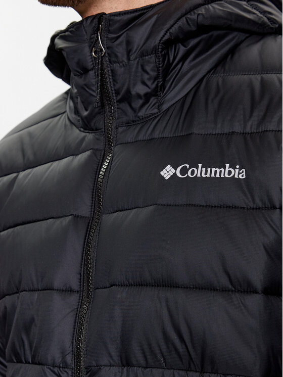 Columbia Columbia Kurtka zimowa Buck Butte™ Insulated Hooded Jacket Czarny Regular Fit
