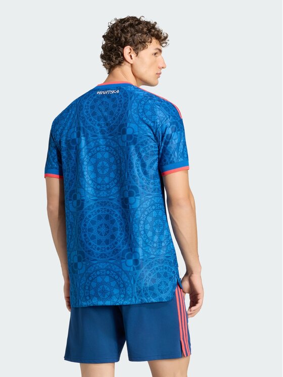 adidas adidas Koszulka techniczna 172367 Niebieski Slim Fit
