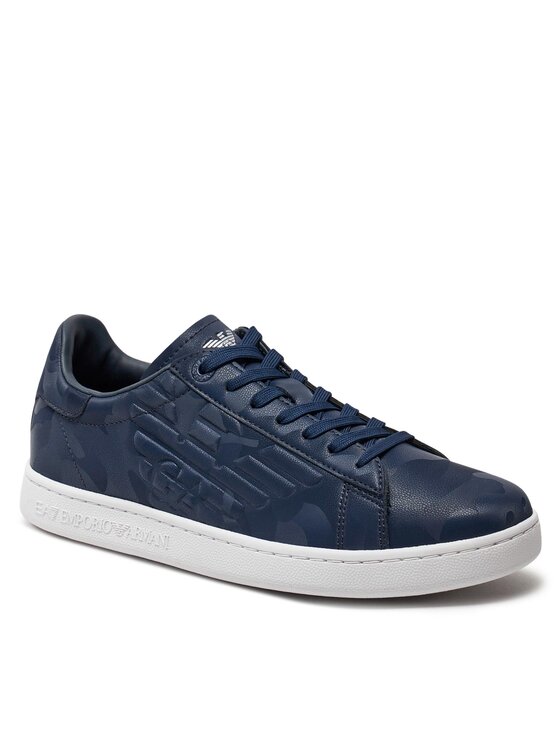 EA7 Emporio Armani EA7 Emporio Armani Sneakersy X8X001 XK375 T657 Granatowy