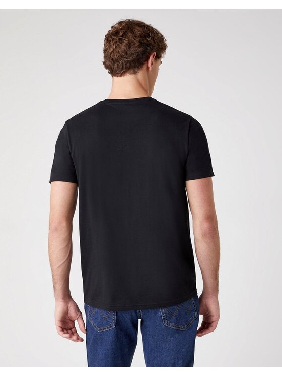 Wrangler Wrangler T-Shirt SS 2 PACK TEE Biały Regular Fit