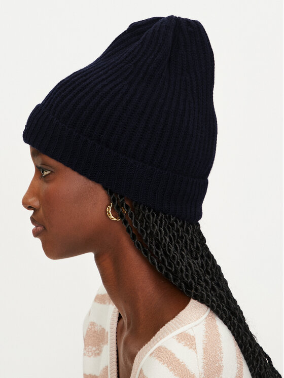 PINKO Pinko Berretto Lambkin Cuffia AI 24-25 BLK01 104489 A1CH Blu scuro