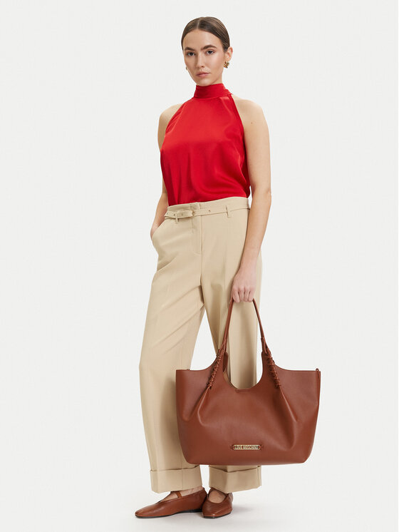 LOVE MOSCHINO Geantă JC4297PP0OKL0300 Maro