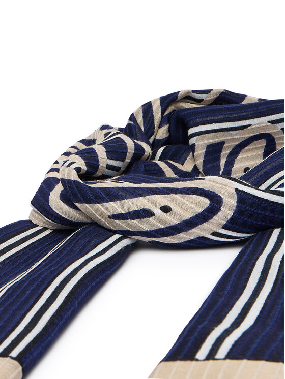 Tommy Hilfiger Tommy Hilfiger Scialle Script AW0AW18869 Blu scuro