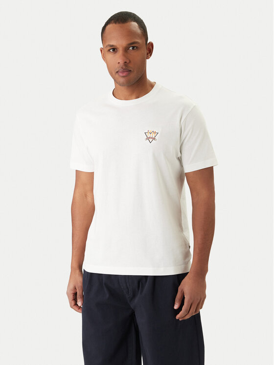 Guess Jeans Guess Jeans T-shirt M6GIB7 K8HM0 Bianco Regular Fit