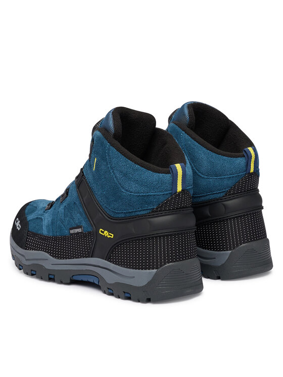 CMP CMP Trekingová obuv Kids Kiruna Mid Fitgo Fleece Wp 3Q57894J Modrá