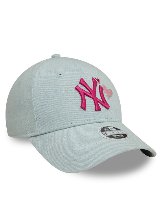 New Era New Era Шапка с козирка New York Yankees Denim Icon 9Forty 60595356 Светлосиньо