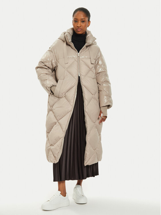 Marella Marella Giubbotto piumino Amianto 2423496025 Beige Regular Fit