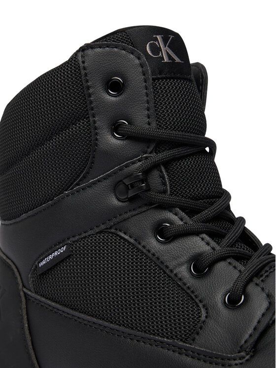 Calvin Klein Calvin Klein Sněhule Lace-Up Bootie V3X5-83190-1485 D Černá