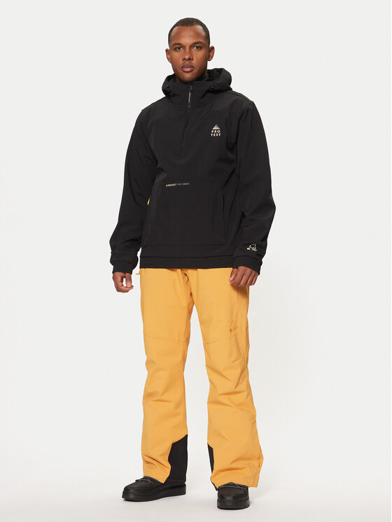 Protest Protest Kurtka narciarska Galaxy 6711144 Czarny Relaxed Fit