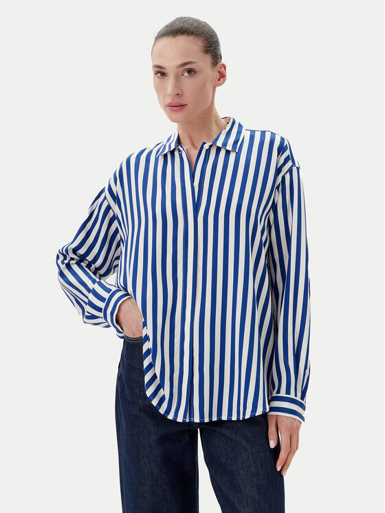 Marc O'Polo Marc O'Polo Cămașă M02 1208 42109 Albastru Regular Fit