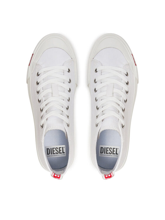 Diesel Diesel Tornacipő S-Athos Mid W Y03334 P2994 H7528 Fehér