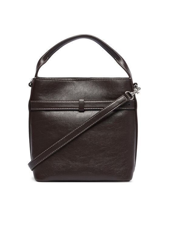 Calvin Klein Calvin Klein Τσάντα Buckle Mini Bucket Crossbody LV04F3550G Καφέ