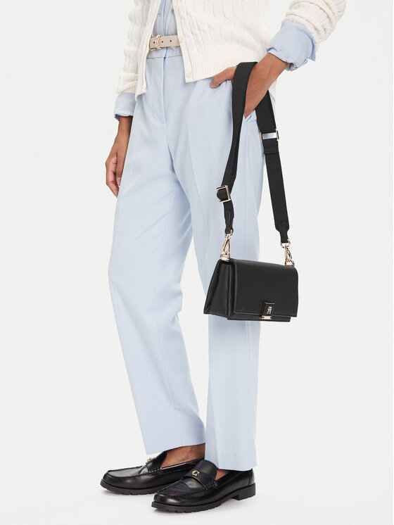 Tommy Hilfiger Tommy Hilfiger Rankinė Th Her Mini Crossover AW0AW17949 Juoda