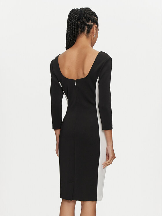 Calvin Klein Calvin Klein Rochie de zi K20K207469 Negru Slim Fit