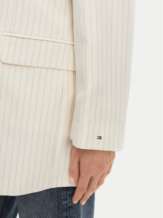 Tommy Hilfiger Tommy Hilfiger Marynarka WW0WW46167 Beżowy Relaxed Fit