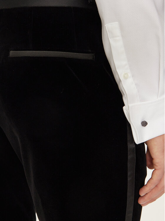 BOSS Boss Spodnie garniturowe H-Genius-Tux-244 50527948 Czarny Slim Fit