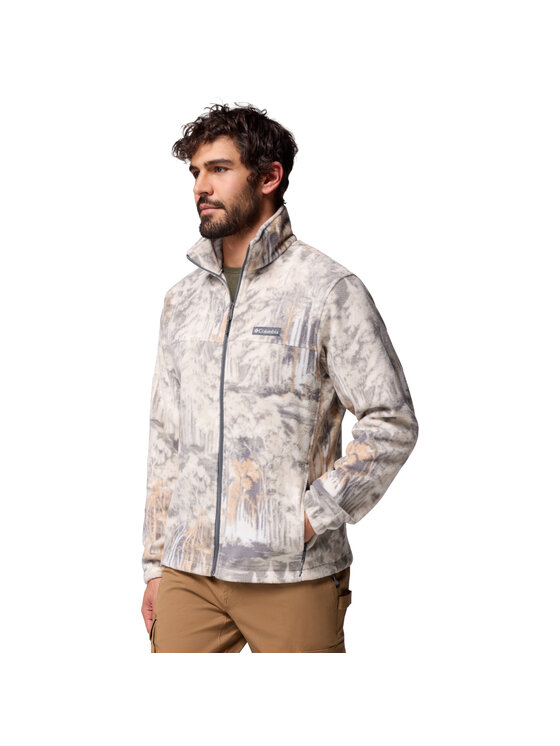 Columbia Columbia Felpa di pile Steens Mountain Printed Jacket Grigio Regular Fit