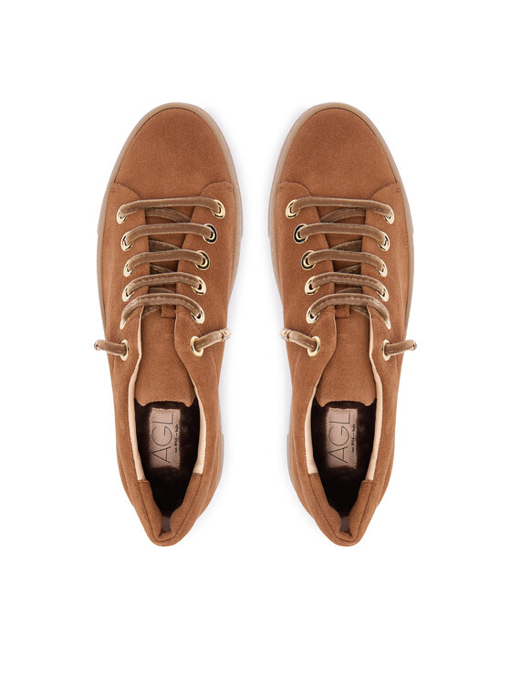 AGL AGL Sneakers Crystal New D925300FGKV153G594 Marrone