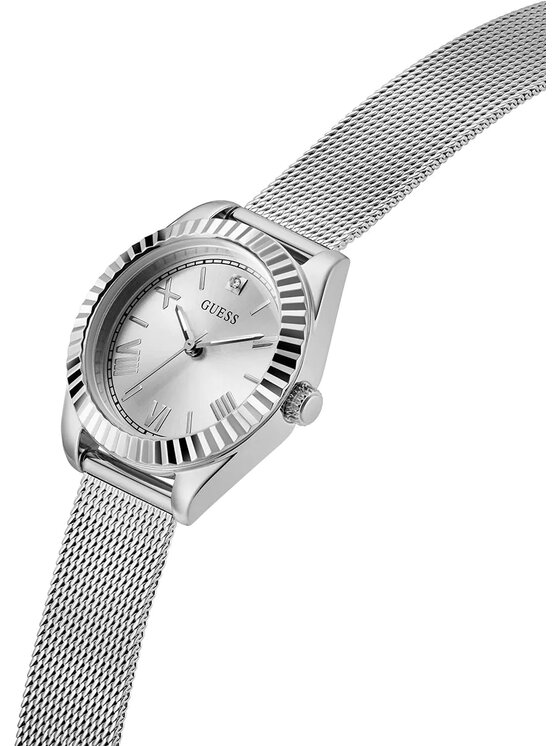Guess Guess Hodinky GW0842L1 Stříbrná
