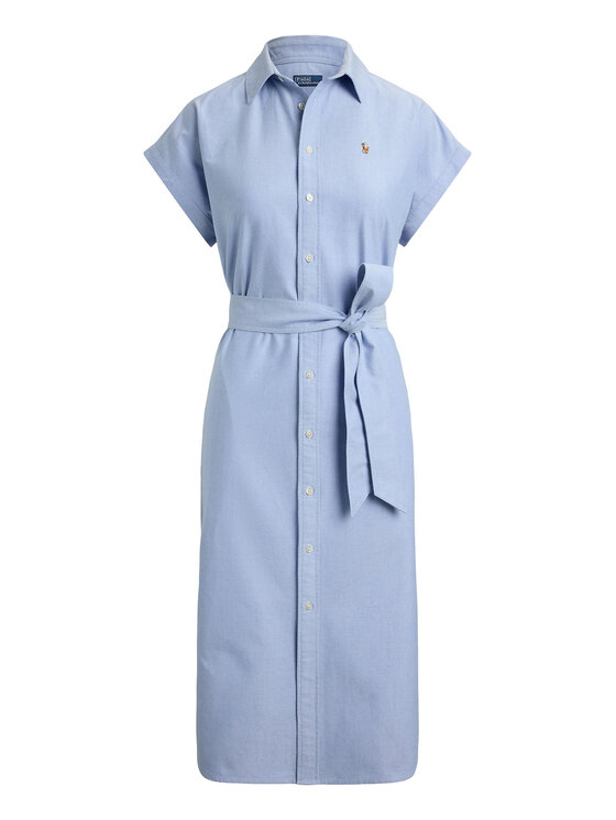 Polo Ralph Lauren Polo Ralph Lauren Сукня-сорочка 211A12907001 Світло-синій Regular Fit