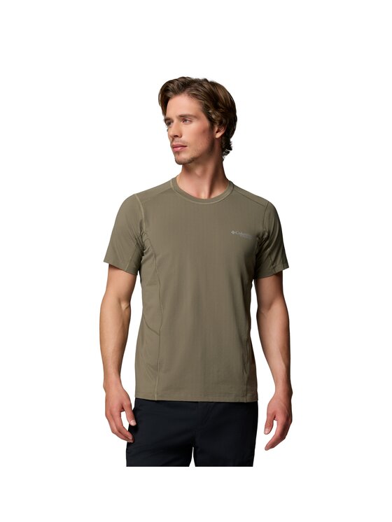 Columbia Columbia T-Shirt 215720 Zielony Regular Fit