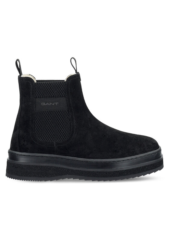 Gant Gant Kotníková obuv s elastickým prvkem 31553102 Černá