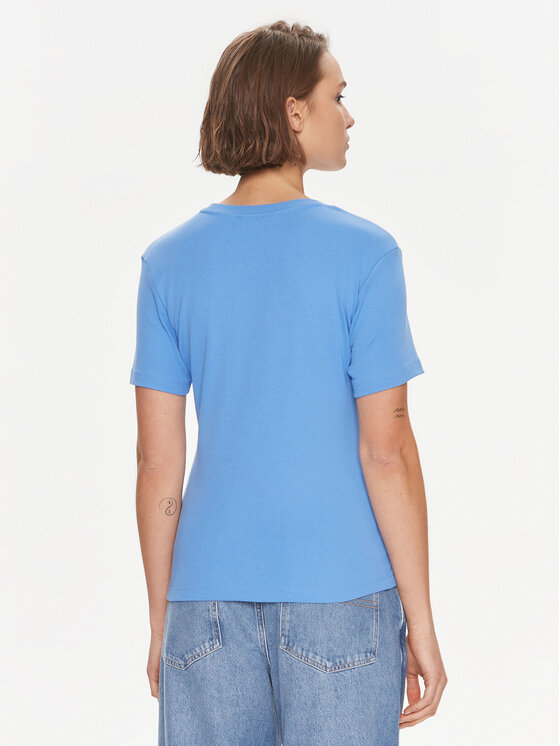 Tommy Hilfiger Tommy Hilfiger T-Shirt New Cody WW0WW40587 Niebieski Slim Fit