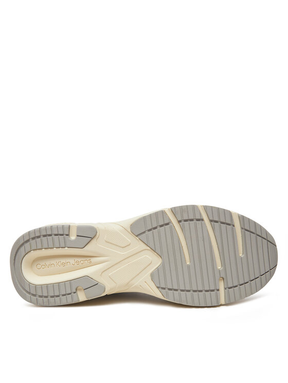 Calvin Klein Jeans Calvin Klein Jeans Снікерcи Retro Tennis Low Mg Mix Media YM0YM01171 Сірий