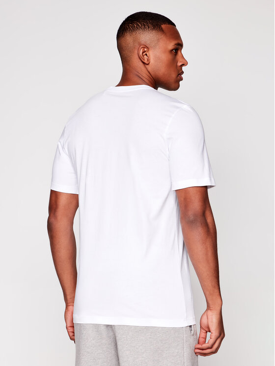 T-shirt Essentials Linear Logo DQ3056 Bianco