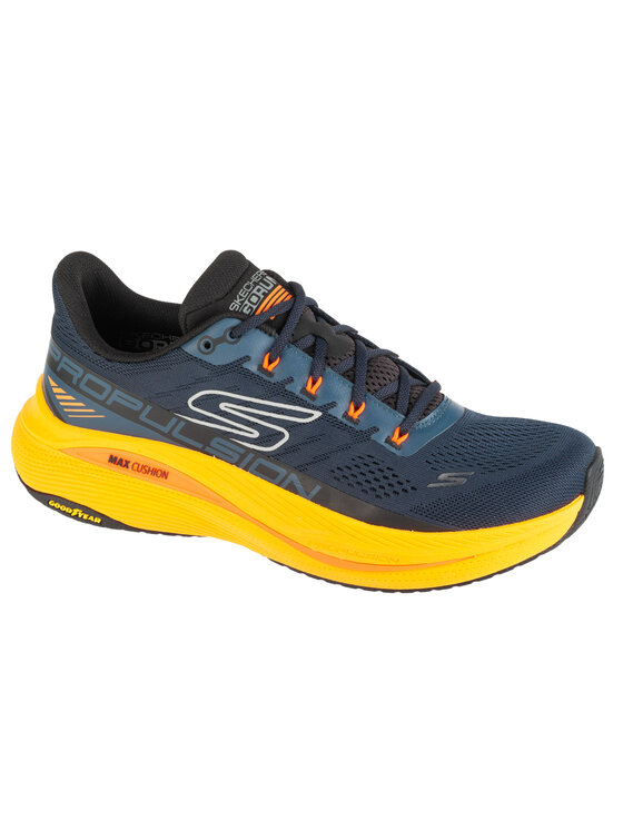Skechers Skechers Buty do biegania Max Cushioning Propulsion Granatowy