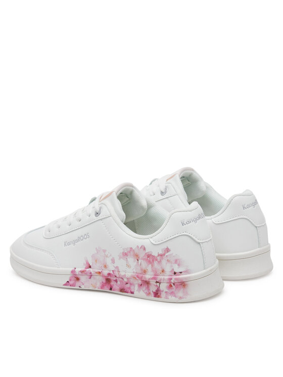 KangaRoos KangaRoos Снікерcи K-Ten Flowers 30187 000 0054 Білий