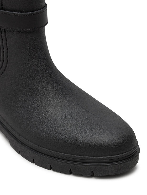 Tommy Hilfiger Tommy Hilfiger Γαλότσες Th Stud Rubberised Rainboot FW0FW08168 Μαύρο