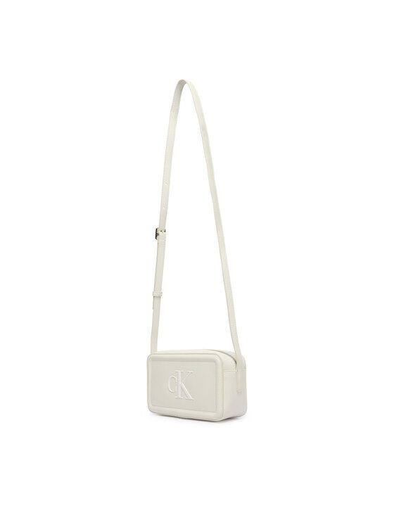 Calvin Klein Calvin Klein Käekott Bold Ck Camera Bag LV04F3220G Valge